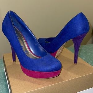 Brash Heels Blue Multicolor